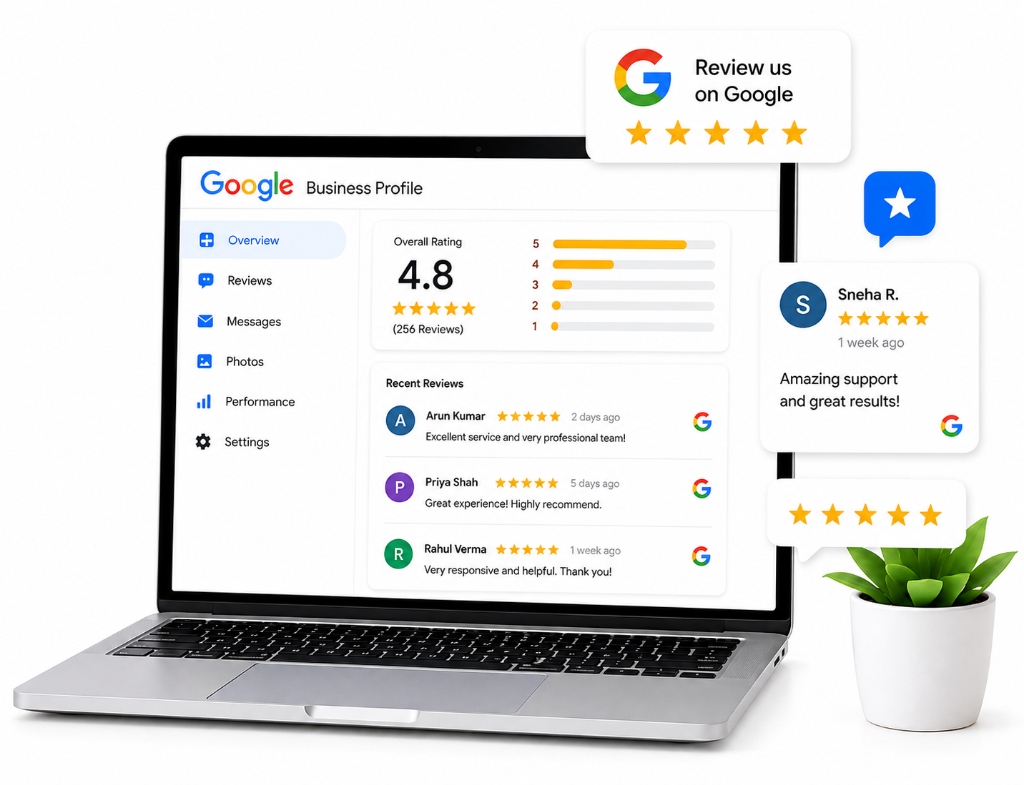 TASQ Google Reviews and Reputation Management Preview