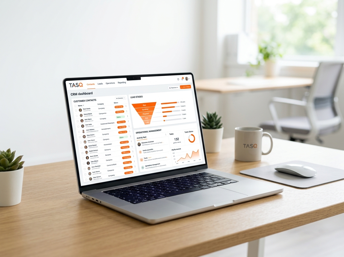 TASQ Mission - Simplifying business operations with connected CRM and workflows